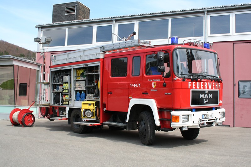 LF 16 der Feuerwehr Geisingen