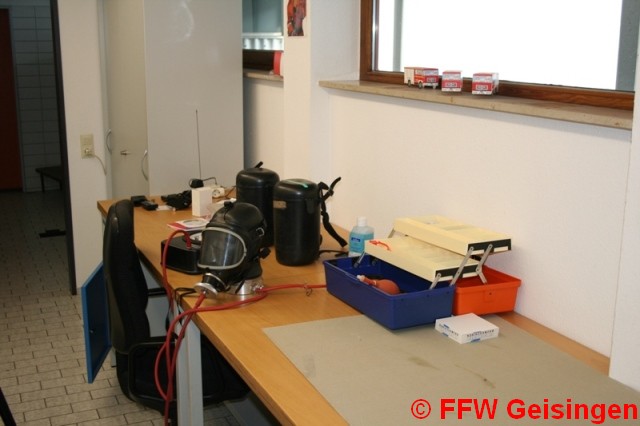 Atemschutzwerkstatt der Feuerwehr Geisingen