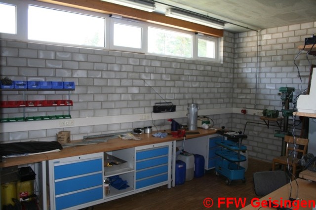 Werkstatt der Feuerwehr Geisingen