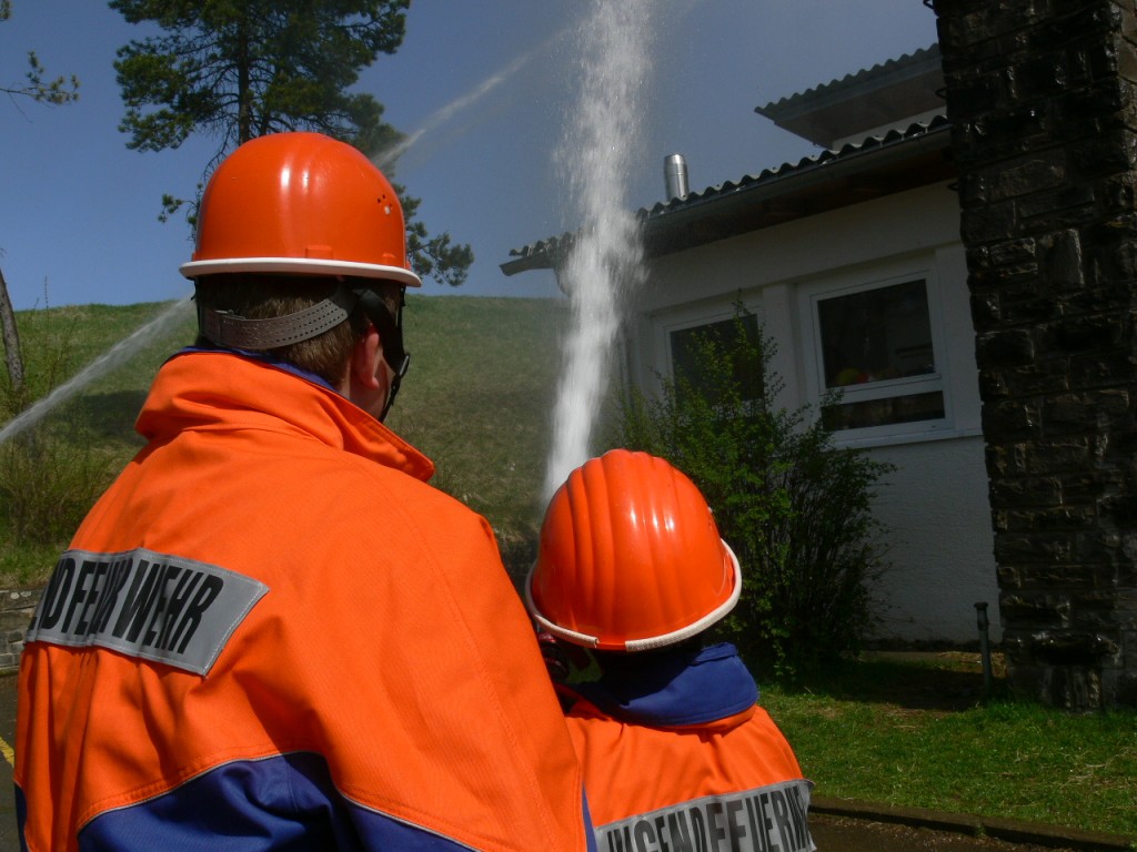 Übung der Jugendfeuerwehr Geisingen