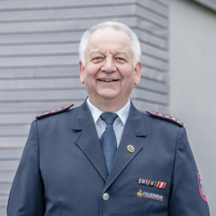 Ehrenkommandant Erich Bertsche