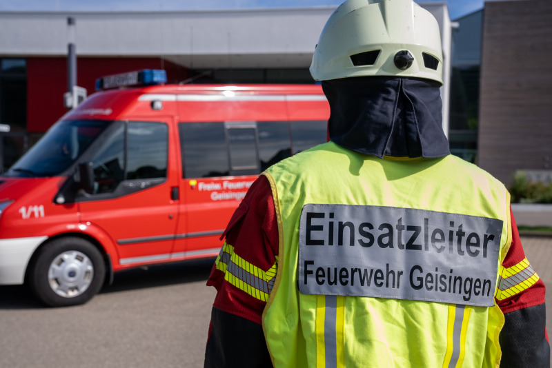 Innenansicht beziehungsweise Detailansicht des ELW 1