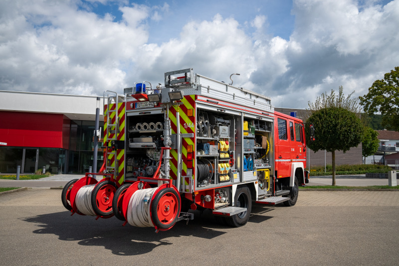 LF 16 der Feuerwehr Geisingen