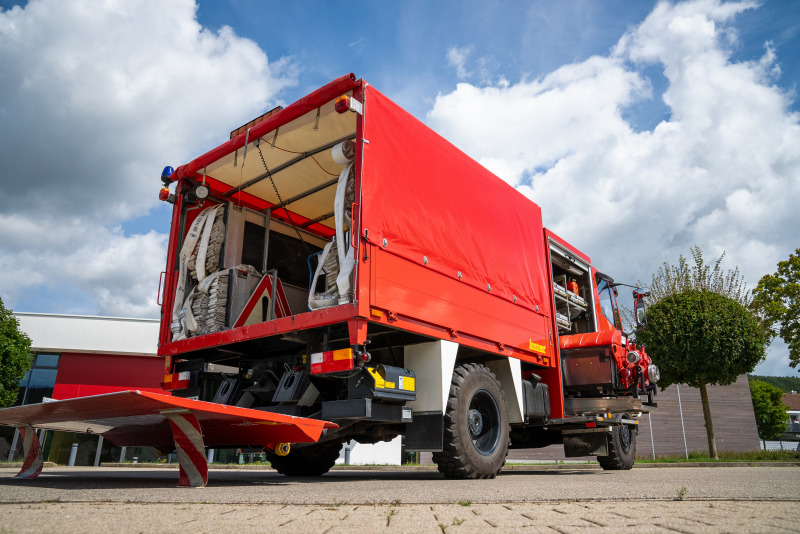 Schlauchwagen SW 2000 der Feuerwehr Geisingen